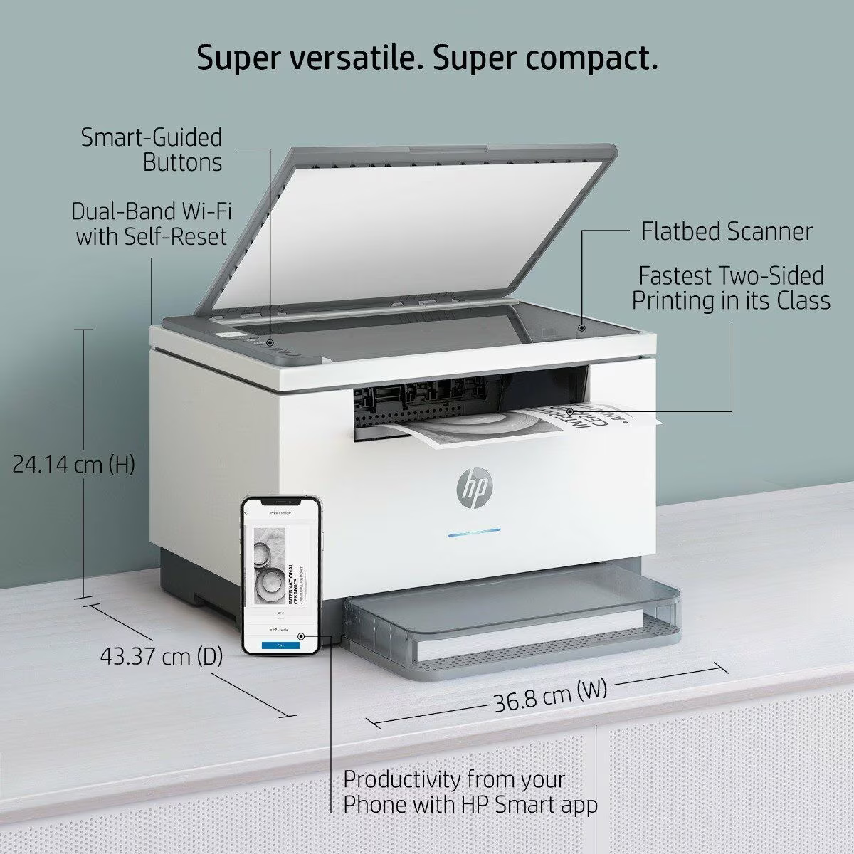 HP LaserJet M233DW MFP Printer | Print, Copy, Scan and Duplex for Home and Office - | Buy Online at Shwetha Computers