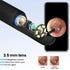 PORTRONICS Xlife Smart Wireless Ear Cleaning | Ultralight&Fine | 1080p Camera | 3.5mm Lens | 30 Min. Playtime
