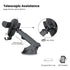 PORTRONICS Clamp M2 Mobile Phone Holder | Adjustable Height | 360° Rotation | Suction Cup Mount | 180° Pivot - | Buy Online at Shwetha Computers