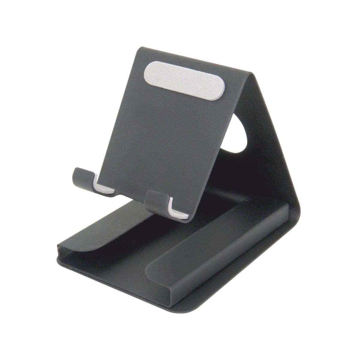 PORTRONICS Modesk  Plus Universal Phone stand with Card Holder | Stainless Steel Structure | Card Holder | Anti-Skid | Lightweight