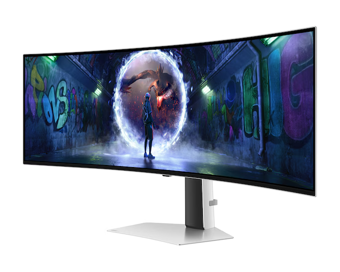 Samsung LS49DG930 49" 2K OLED/HDR400/240Hz/Black Curved Gaming Monitor - | Buy Online at Shwetha Computers