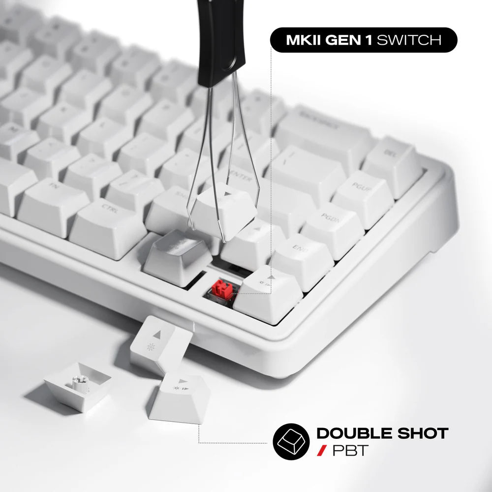 Cybeart Akula 65 | Compact 65% Tri-Mode Gaming Keyboard - | Buy Online at Shwetha Computers