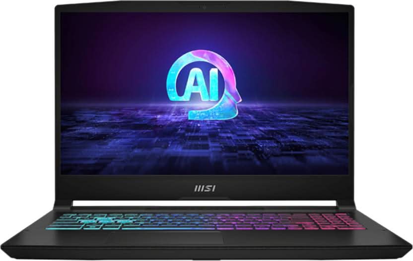 MSI Katana A15 AI Gaming Laptop AMD Ryzen 9 8945HS processor, NVIDIA GeForce RTX 4060, 8x2GB, 512GB SSD, 15.6