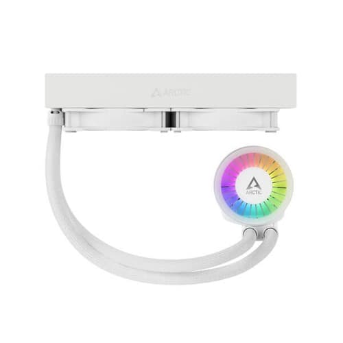 Arctic Liquid Freezer III-240 ARGB CPU Liquid Cooler (White)