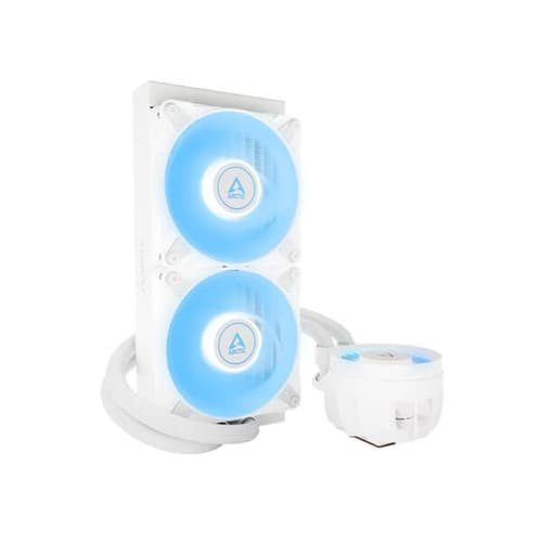 Arctic Liquid Freezer III-240 ARGB CPU Liquid Cooler (White)