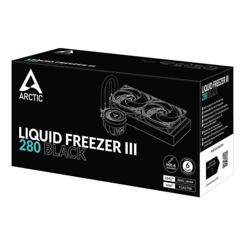 Arctic Liquid Freezer III-280 CPU Liquid Cooler (Black)