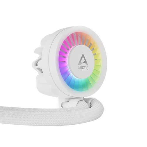 Arctic Liquid Freezer III-360 ARGB CPU Cooler (White)