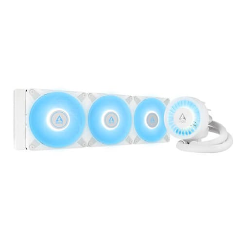 Arctic Liquid Freezer III-360 ARGB CPU Cooler (White)