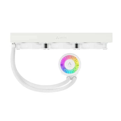 Arctic Liquid Freezer III-420 ARGB CPU Liquid Cooler (White)