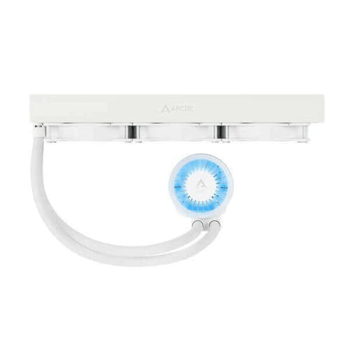Arctic Liquid Freezer III-420 ARGB CPU Liquid Cooler (White)