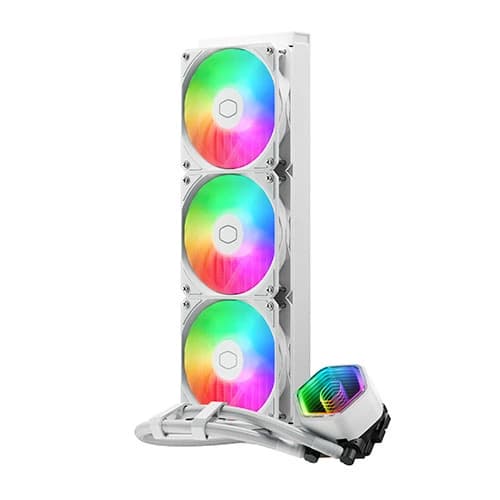 Cooler Master MasterLiquid 360 Core II ARGB CPU Liquid Cooler (White)