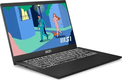 MSI Modern 14 Gaming Laptop Intel Core i7 1255U processor, Iris Xe Graphics, 16GB, 512GB SSD, 14" FHD, 14 C12MO-1211IN - | Buy Online at Shwetha Computers