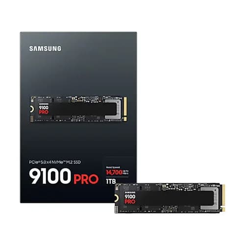 Samsung 1TB 9100 PRO NVMe Gen5 SSD