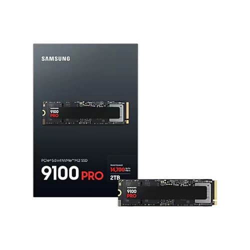 Samsung 2TB 9100 PRO NVMe Gen5 SSD