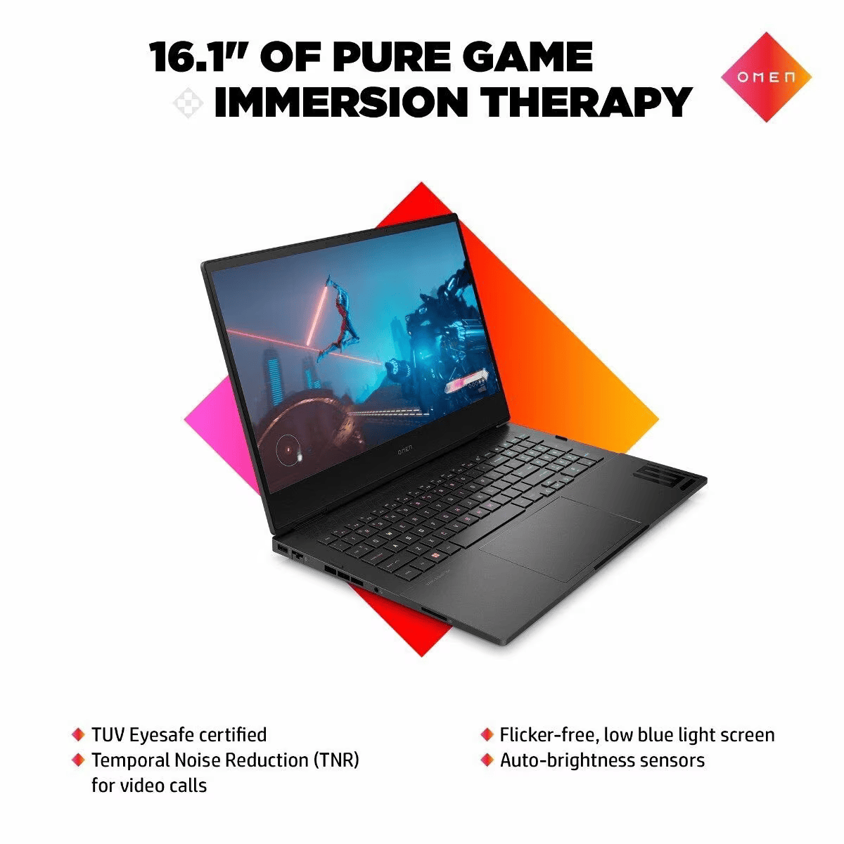 HP OMEN Gaming Laptop, 12th Generation Intel® Core™ i7 processor, 16 GB RAM, 1 TB SSD, GeForce RTX™ 3070 Ti, 16.1
