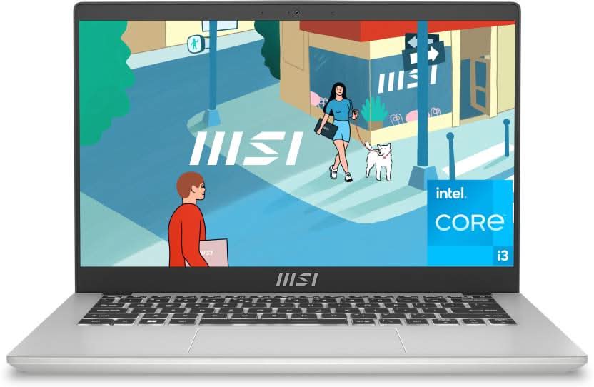 MSI Modern 14 Gaming Laptop Intel Core i3-1315U processor, Intel UHD Graphics, 8GB, 512GB SSD, 14" FHD, 14 C13M-438IN - | Buy Online at Shwetha Computers