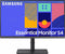 SAMSUNG S4 60.96 cm (24 inch) Full HD IPS Panel with Eye Saver Mode, Flicker Free, Height Adjustable Stand, Borderless Display Monitor (LS24C430GAWXXL)  (AMD Free Sync, Response Time: 4 ms, 100 Hz Refresh Rate)