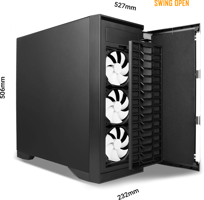 ANTEC P101S Mid-Tower Gaming Cabinet - | Buy Online at Shwetha Computers