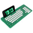 PORTRONICS Bubble Square Wireless Keyboard with Bluetooth & 2.4 GHZ Receiver - Green | Buy Online at Shwetha Computers