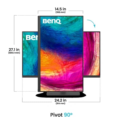 BenQ PD2706QN 27 Inch Graphic Designers Monitor