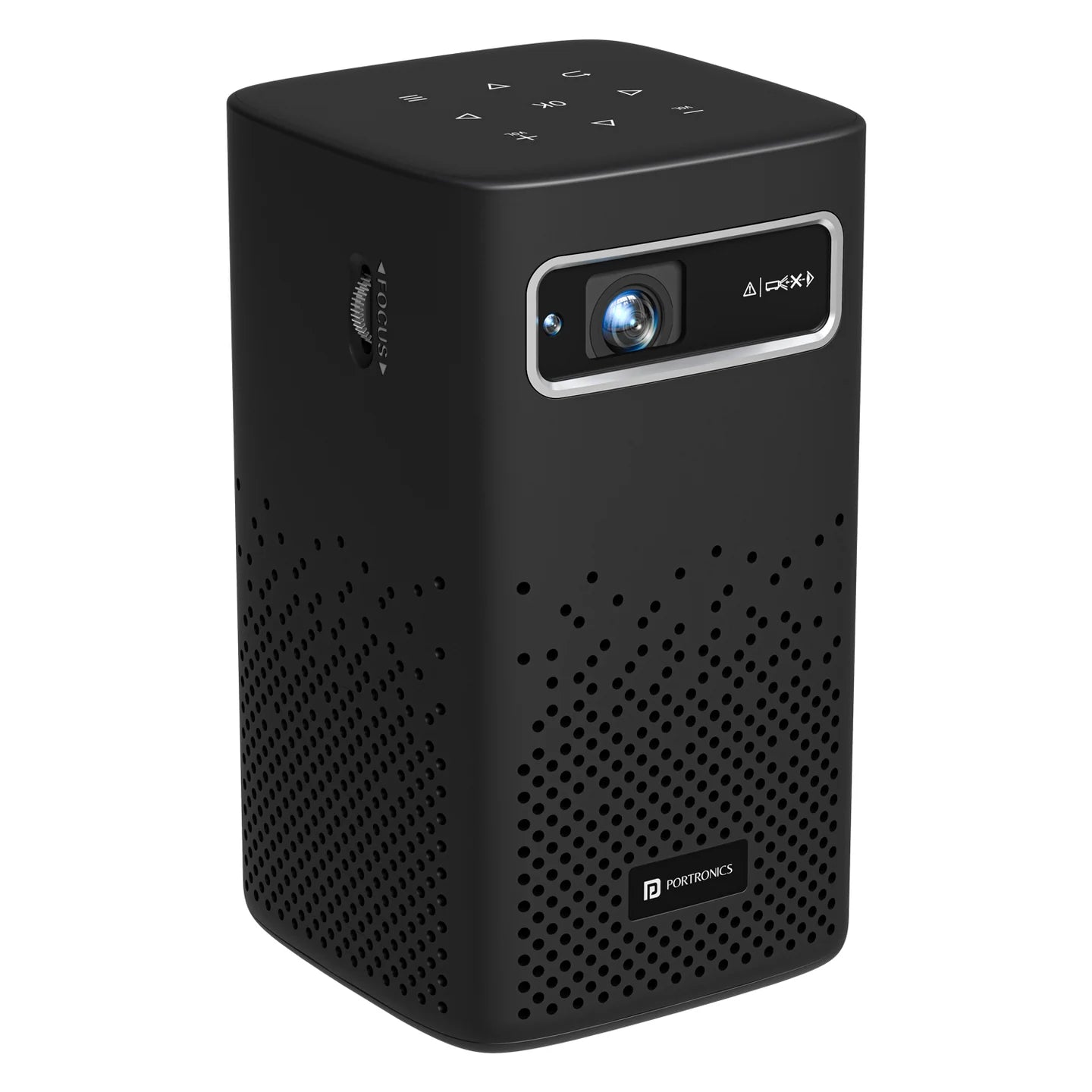 PORTRONICS Pico 13 Rechargeable Smart LED Projector | 4K UHD Support | 3500 Lumens | Rechargeable | DLP Technology - | Buy Online at Shwetha Computers