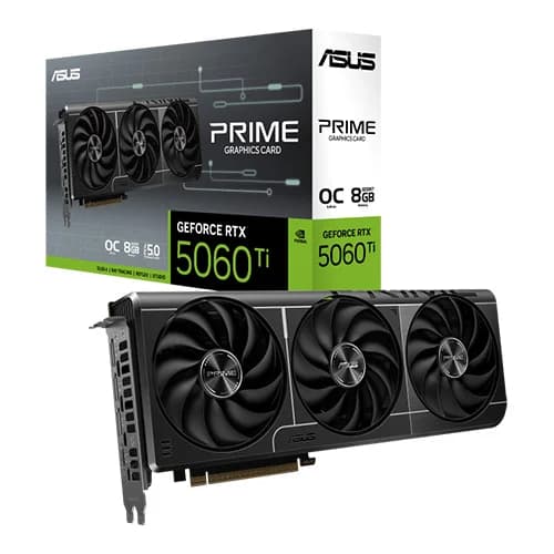ASUS GeForce RTX 5060 Ti Prime OC 8GB GDDR7 Graphics Card - | Buy Online at Shwetha Computers