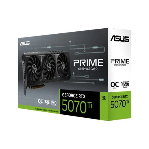 ASUS Prime RTX 5070 Ti OC 16GB GDDR7 256-Bit Gaming Graphics Card - | Buy Online at Shwetha Computers