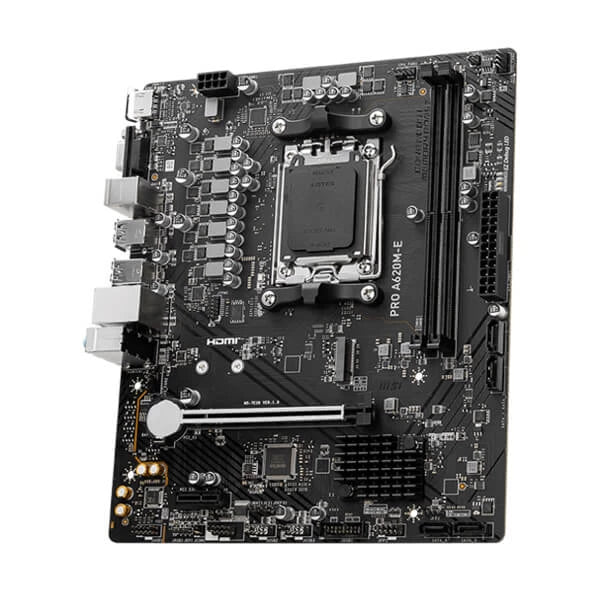 MSI PRO A620M-E DDR5 AMD Ryzen Motherboard