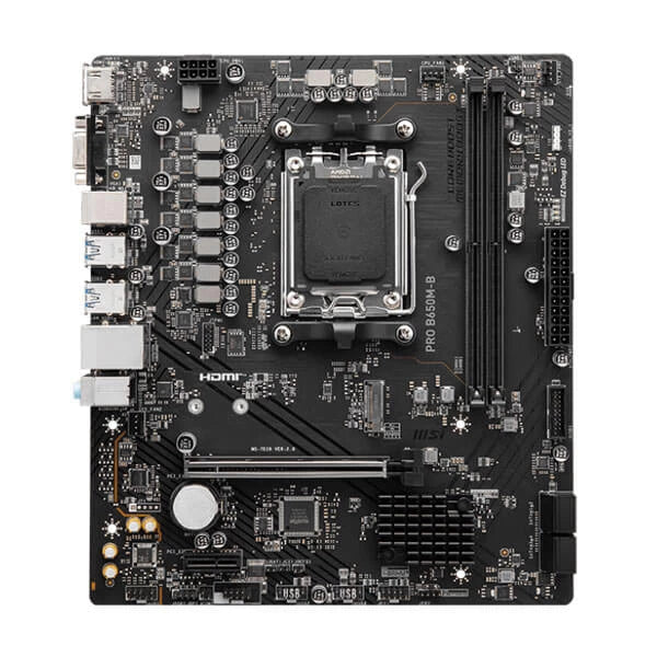 MSI Pro B650M-B DDR5 Motherboard for AMD Ryzen™ 8000/7000 Series