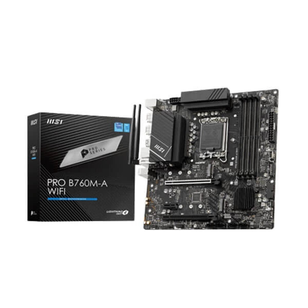 MSI Mainboard PRO B760M-A WIFI DDR5 Motherboard