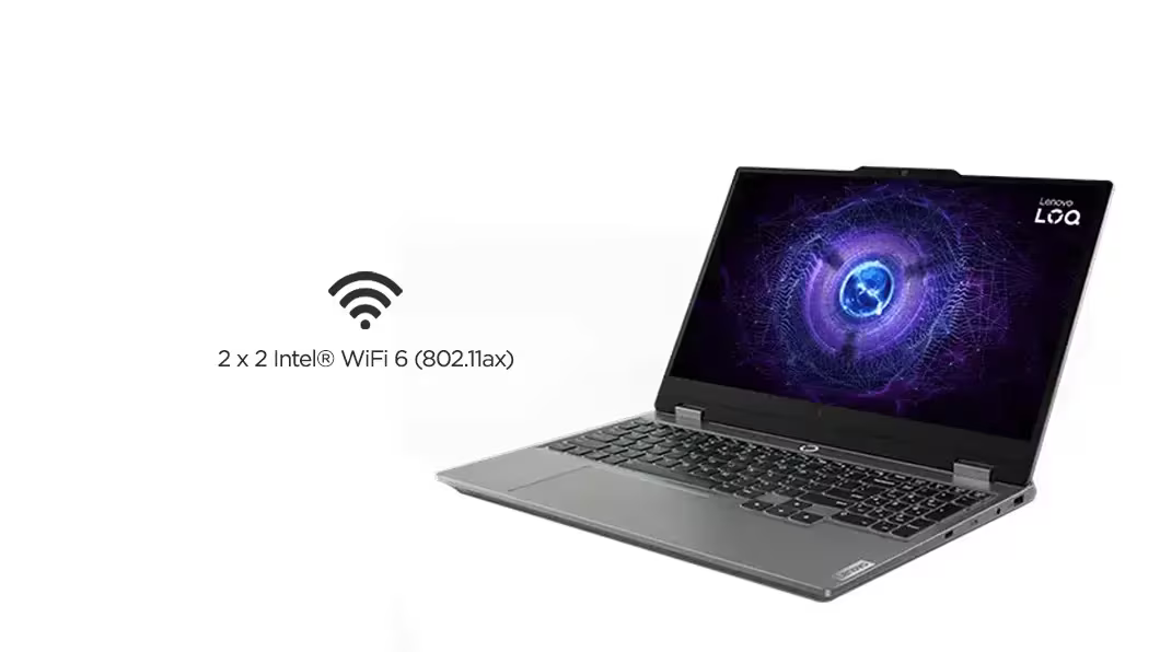 Lenovo LOQ Gaming Laptop 13th Gen Intel® Core™ i7-13650HX Processor, RTX™ 4060 Laptop GPU 8GB, 24 GB, 512 GB SSD, 15.6