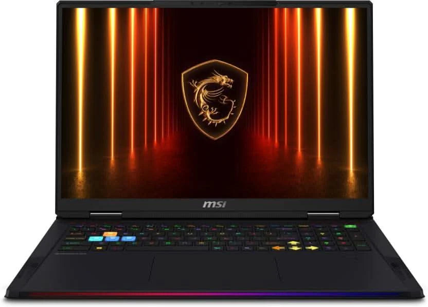 MSI Raider 18 HX AI Gaming Laptop Intel Core Ultra 9 285HX Processor, NVIDIA GeForce RTX 5080, 32x2GB, 2TB SSD, 18" UHD+, 18 HX AI A2XWIG-255IN - | Buy Online at Shwetha Computers