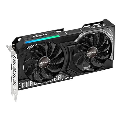 ASRock AMD Radeon RX9060XT Challenger OC 8GB GDDR6 Graphics Card - | Buy Online at Shwetha Computers