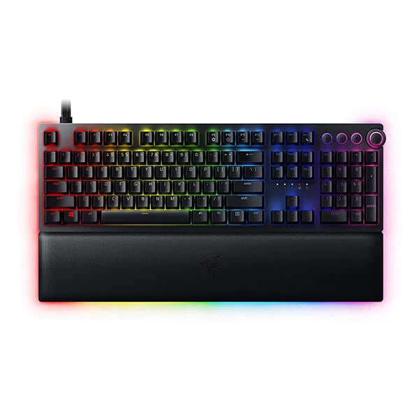 Razer Huntsman V2 Analog Gaming Keyboard Analog Optical Switches (Black)