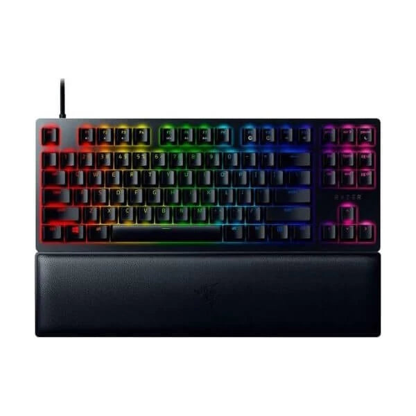 Razer Huntsman V2 Tenkeyless Mechanical Gaming Keyboard Clicky Optical Purple Switches