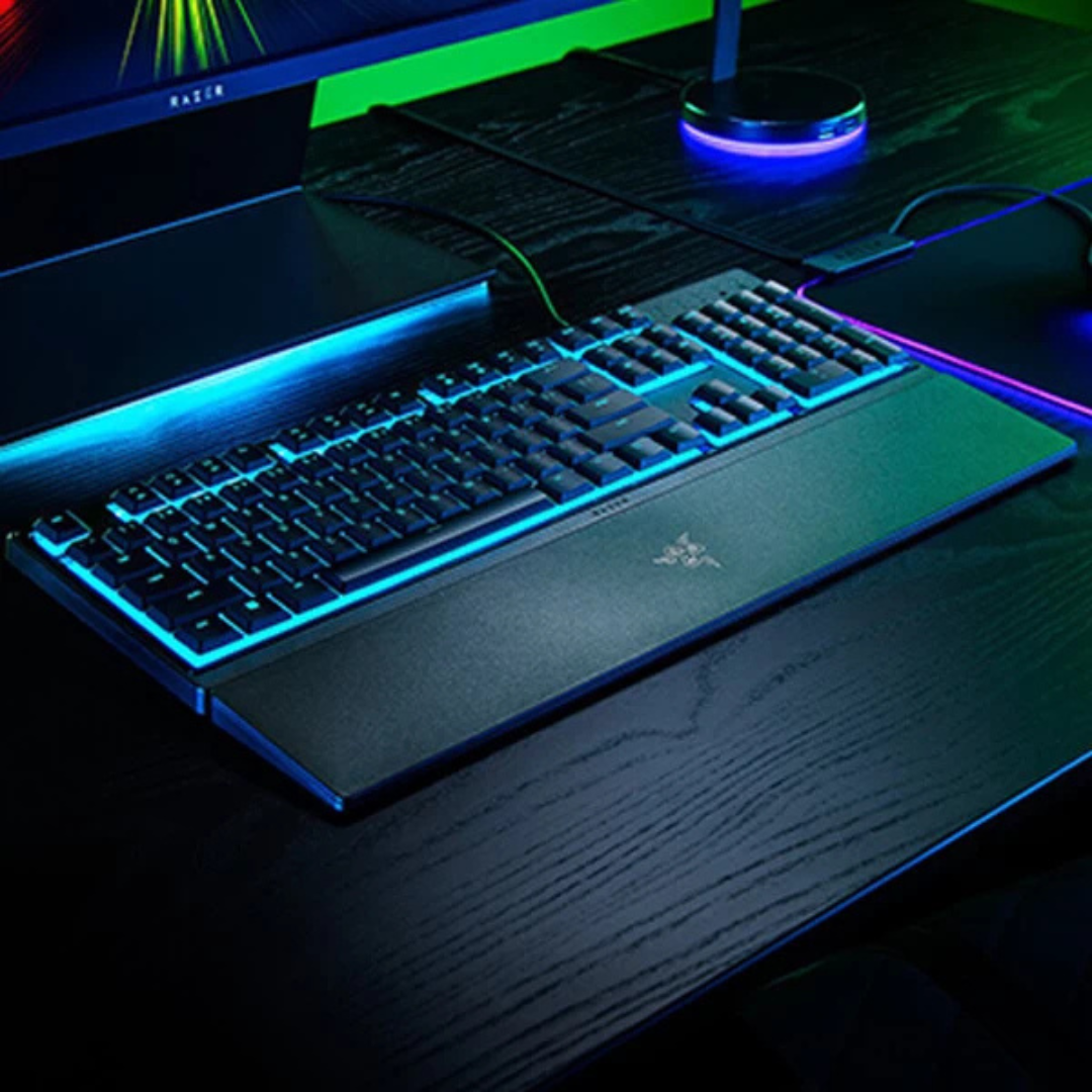 Razer Ornata V3 X Low Profile Gaming Keyboard with RGB Chroma Lighting