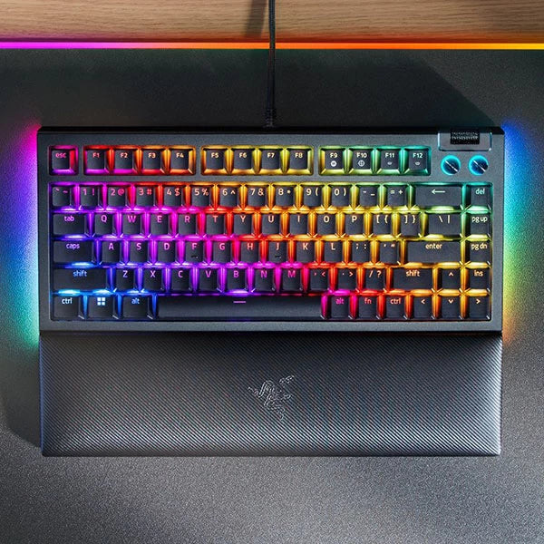 Razer BlackWidow V4 75% Mechanical Gaming Keyboard (Black)