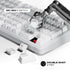 Cybeart Akula 99 | Compact Full-Size Tri-Mode Gaming Keyboard - | Buy Online at Shwetha Computers