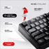 Cybeart Akula 99 | Compact Full-Size Tri-Mode Gaming Keyboard - | Buy Online at Shwetha Computers