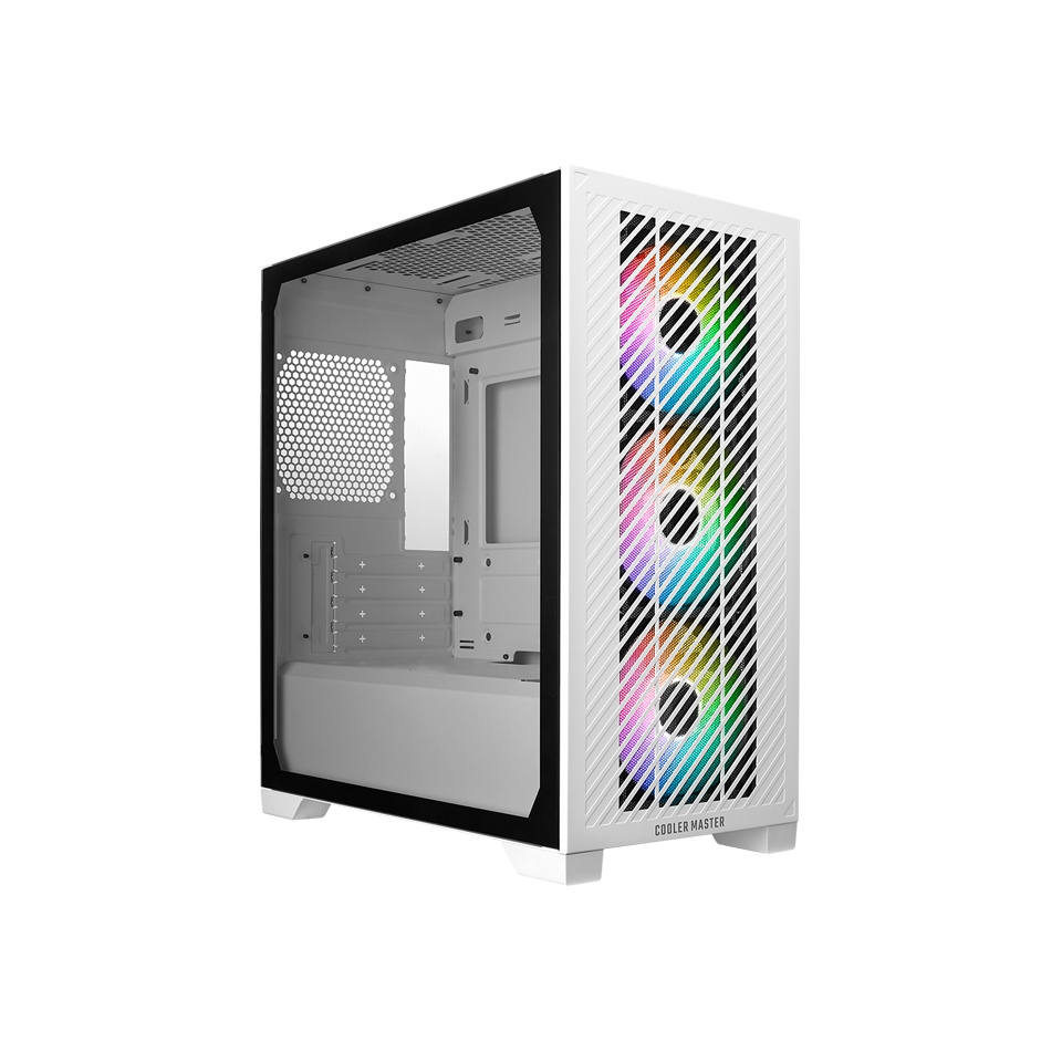 Cooler Master Elite 301 ARGB Cabinet - White