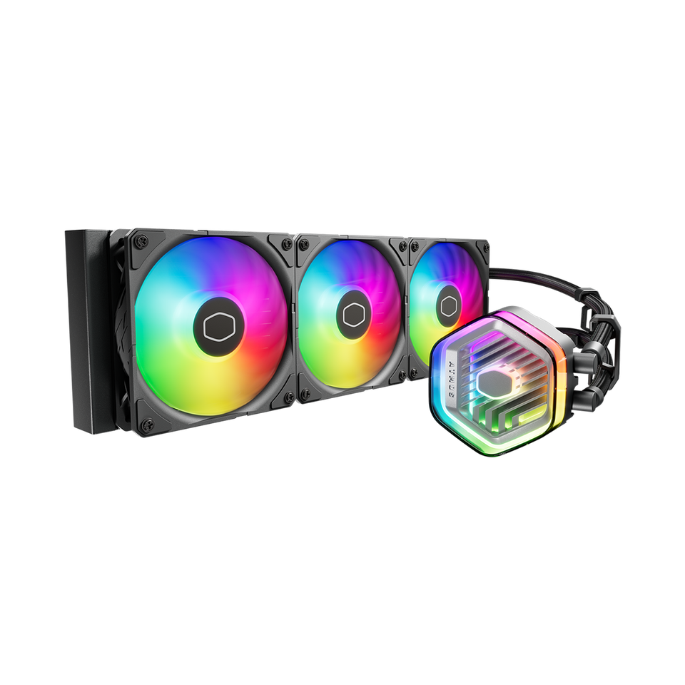 Cooler Master MasterLiquid 360 Atmos CPU Cooler - Black - | Buy Online at Shwetha Computers