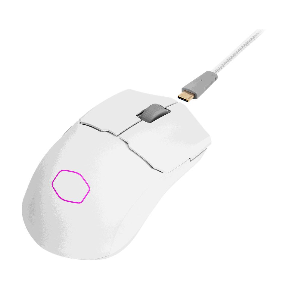 Cooler Master MM712 Gaming Mouse - White