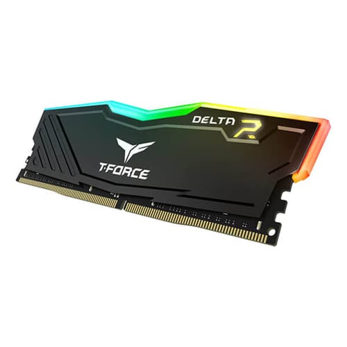 TEAMGROUP T-Force Delta RGB CL18 DDR4 32GB (16GBx2) 3600MHz Desktop RAM (Black)