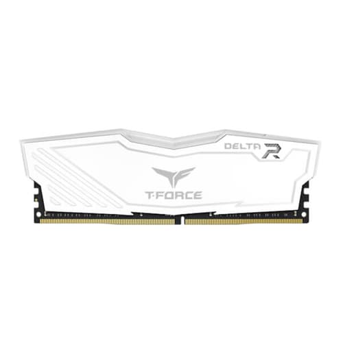 TEAMGROUP T-Force Delta RGB DDR4 16GB (16GBx1) 3600MHz Desktop RAM (White) - | Buy Online at Shwetha Computers