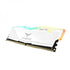 TEAMGROUP T-Force Delta RGB CL18 DDR4 16GB (8GBx2) 3600MHz Desktop RAM (White)