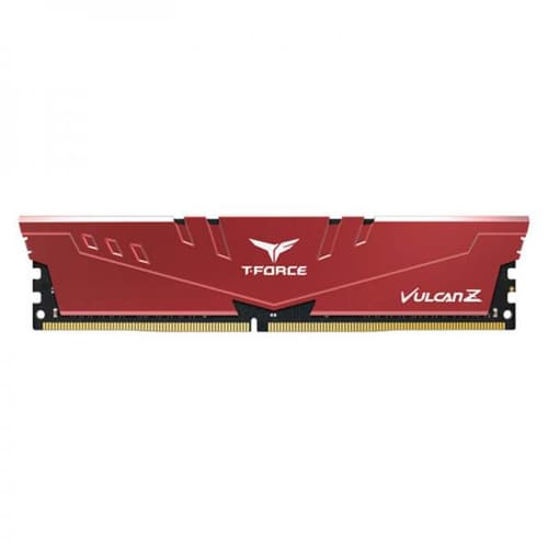 TEAMGROUP T-Force Vulcan Z CL16 DDR4 16GB (16GBx1) 3200MHz Desktop RAM (Red) - | Buy Online at Shwetha Computers
