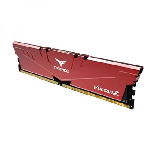 TEAMGROUP T-Force Vulcan Z CL18 DDR4 8GB (8GBx1) 3600MHz Desktop RAM (Red) - | Buy Online at Shwetha Computers