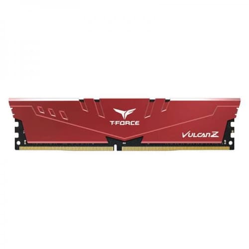 TEAMGROUP T-Force Vulcan Z CL18 DDR4 8GB (8GBx1) 3600MHz Desktop RAM (Red) - | Buy Online at Shwetha Computers