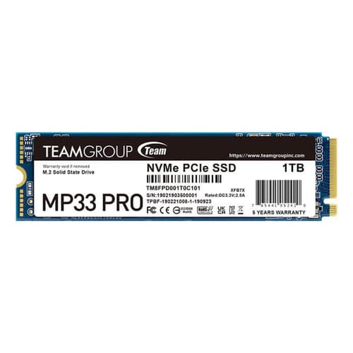 TEAMGROUP MP33 Pro M.2 NVMe 1TB Internal SSD