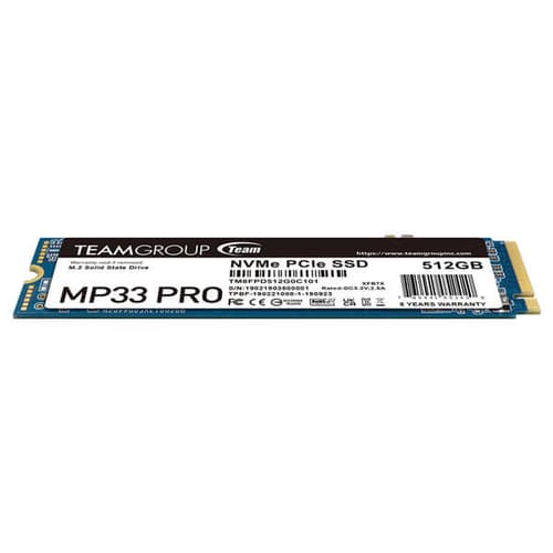 TEAMGROUP MP33 Pro M.2 NVMe 512GB Internal SSD